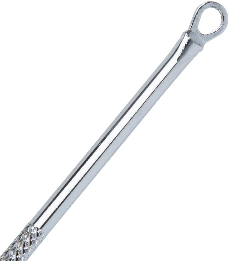 Daiso Stainless Steel Blackhead Extractor Remover Tool - Silver - Image 4